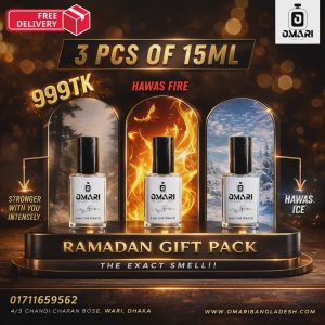 🔥❄️ 3 PC of 15ML COMBO by Omari Bangladesh ❄️🔥